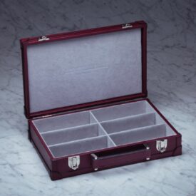 Eyewear Briefcase in Burgundy from