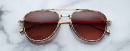 Sunglasses Model Commander in Color Roma with Tuscan Gradient lenses from Jacques Marie Mage