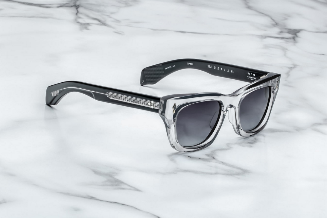 Sunglasses Model Dealan Epoxy in Color Gris with Jet Gradient lenses from Jacques Marie Mage