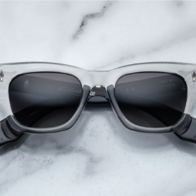 Sunglasses Model Dealan Epoxy in Color Gris with Jet Gradient lenses from Jacques Marie Mage