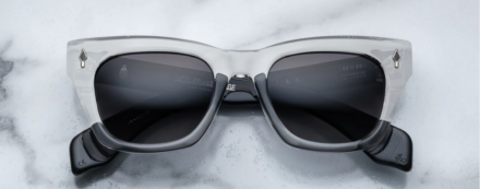 Sunglasses Model Dealan Epoxy in Color Gris with Jet Gradient lenses from Jacques Marie Mage