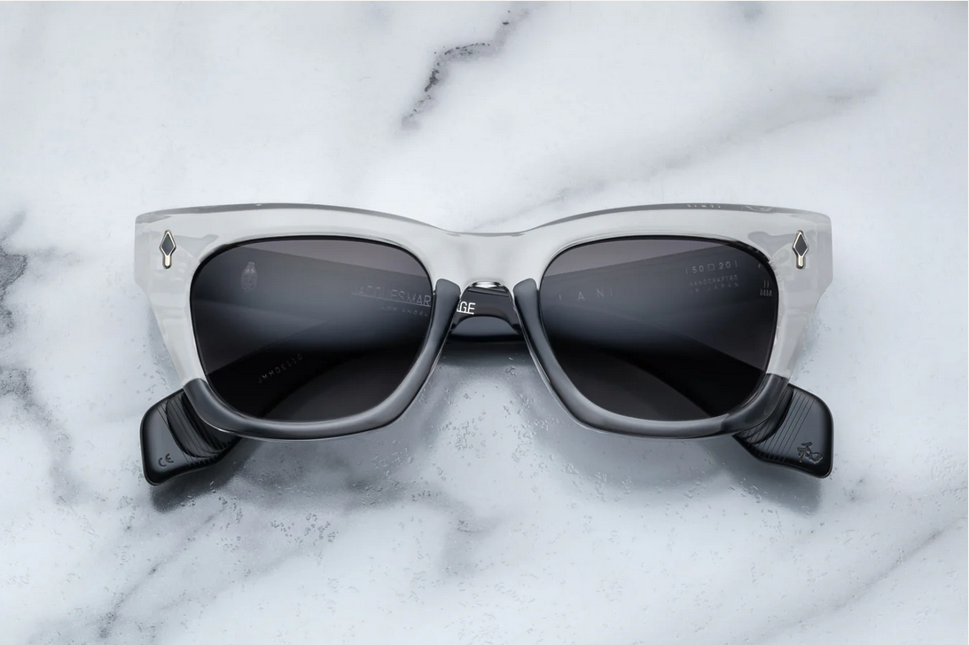 Sunglasses Model Dealan Epoxy in Color Gris with Jet Gradient lenses from Jacques Marie Mage