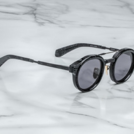 Sunglasses Model Delage in color Slate with Jet lenses from Jacques Marie Mage