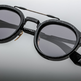 Sunglasses Model Delage in color Slate with Jet lenses from Jacques Marie Mage