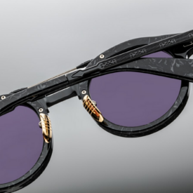 Sunglasses Model Delage in color Slate with Jet lenses from Jacques Marie Mage