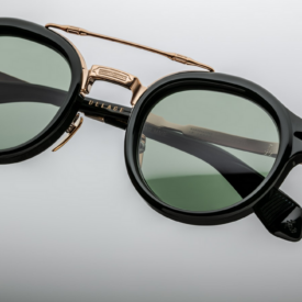 Sunglasses Model Delage in Color Viper with Pine lenses from Jacques Marie Mage