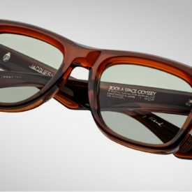 Sunglasses Model Heywood in color Hickory in collaboration with Stanley Kubrick for Jacques Marie Mage