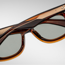 Sunglasses Model Heywood in color Hickory in collaboration with Stanley Kubrick for Jacques Marie Mage