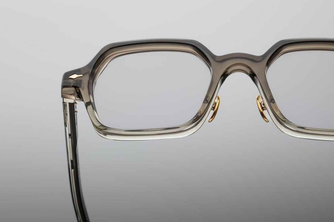 Optical Frame Model Holden in color Smoke Fade with Superlight Grey lenses from Jacques Marie Mage