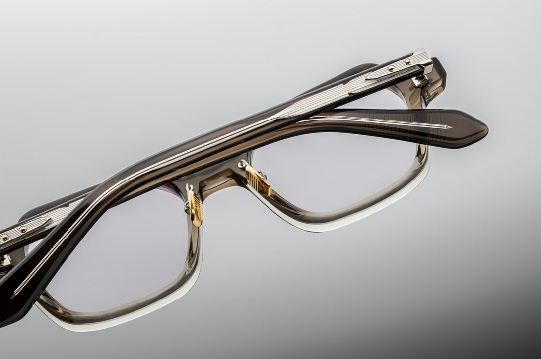 Optical Frame Model Holden in color Smoke Fade with Superlight Grey lenses from Jacques Marie Mage