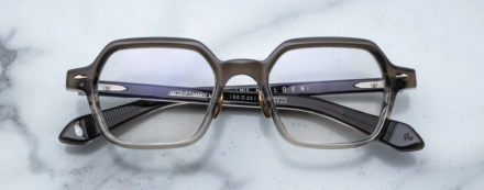 Optical Frame Model Holden in color Smoke Fade with Superlight Grey lenses from Jacques Marie Mage