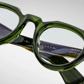 Optical Frame Model Kellerman in Color Rover with Superlight Green lenses from Jacques Marie Mage