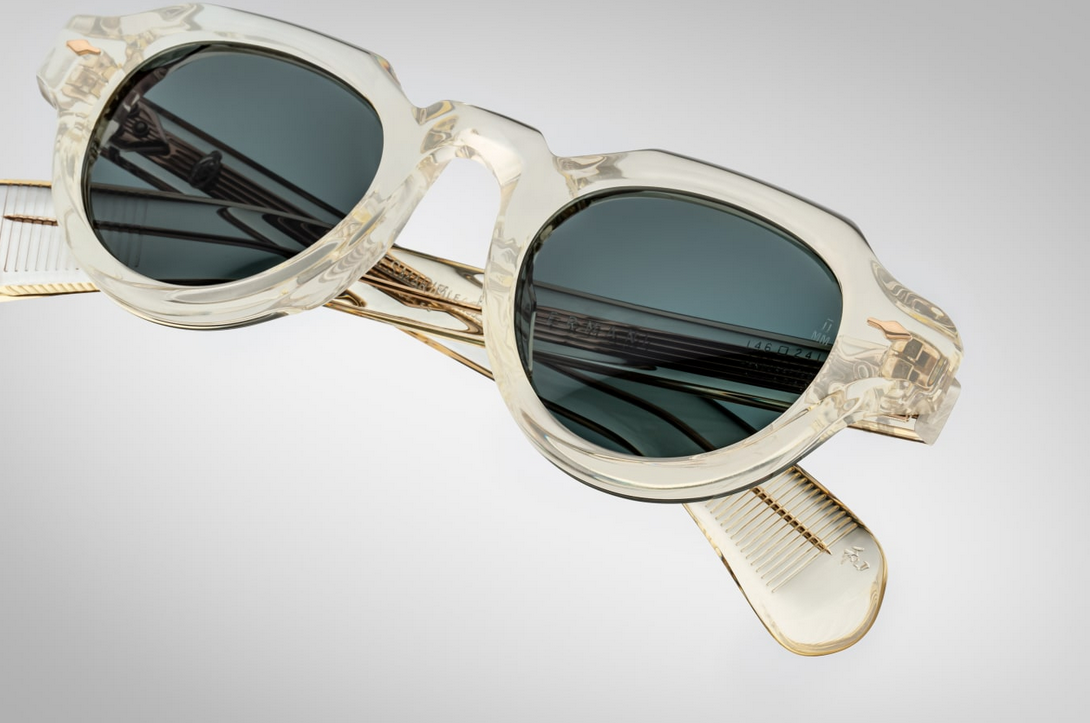 Sunglasses Model Kellerman in Color Brut with Spruce lenses from Jacques Marie Mage