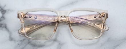 Optical Frame Model Lucknow in Color Pearl from Jacques Marie Mage