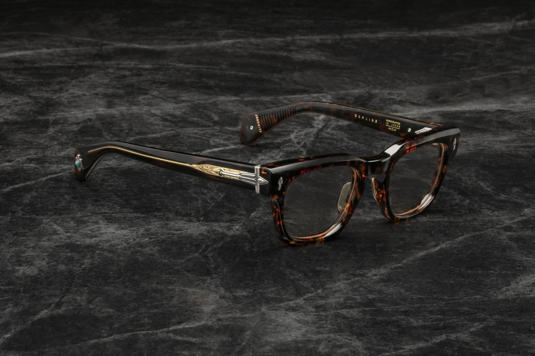 Optical Frame Model Rawlins in Color Beau with Superbronze Gradient lenses from the Last Frontier collection from Jacques Marie Mage