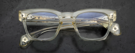 Optical Frame Model Rawlins in Color Brut with Superlight Blue lenses from Last Frontier collection from Jacques Marie Mage