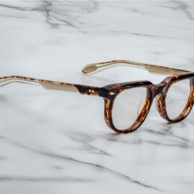 Optical Frame Model Stahler in Color Argyle with Superlight Brown lenses from Jacques Marie Mage