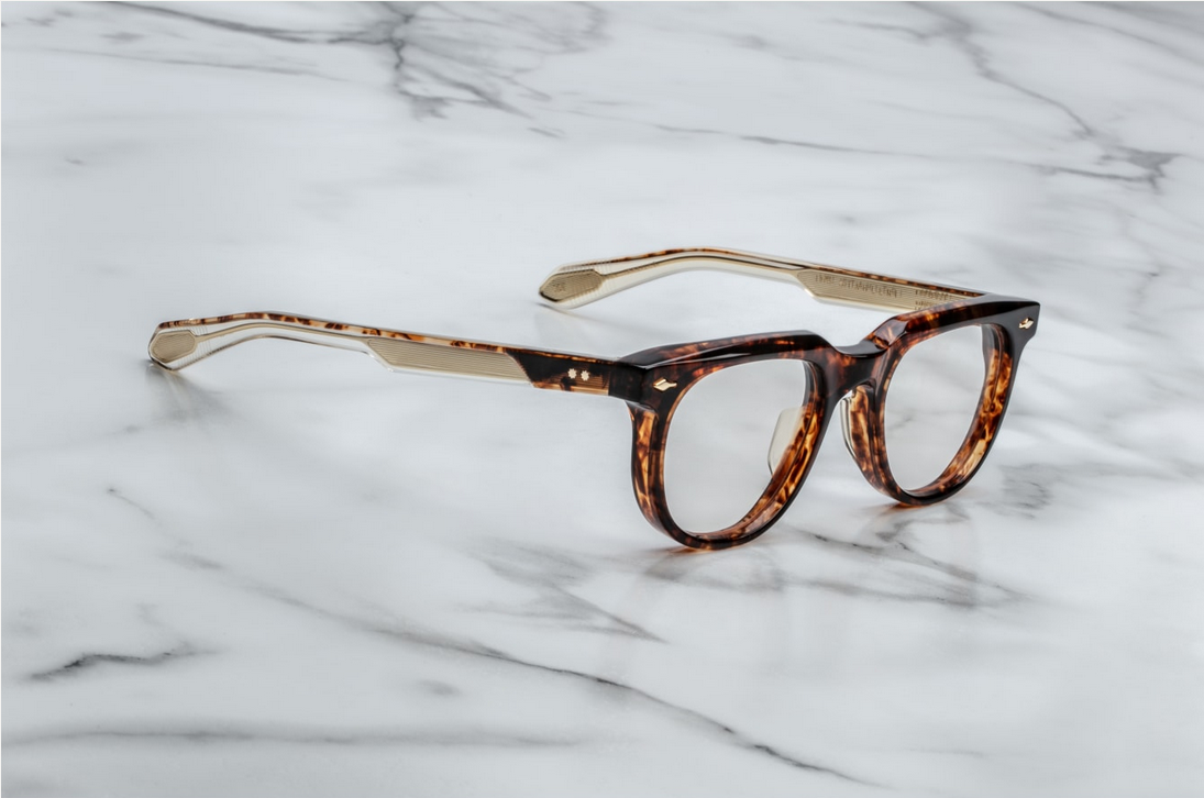 Optical Frame Model Stahler in Color Argyle with Superlight Brown lenses from Jacques Marie Mage