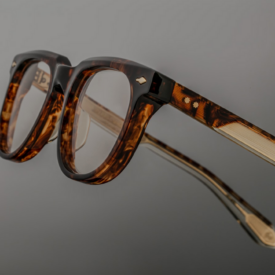 Optical Frame Model Stahler in Color Argyle with Superlight Brown lenses from Jacques Marie Mage