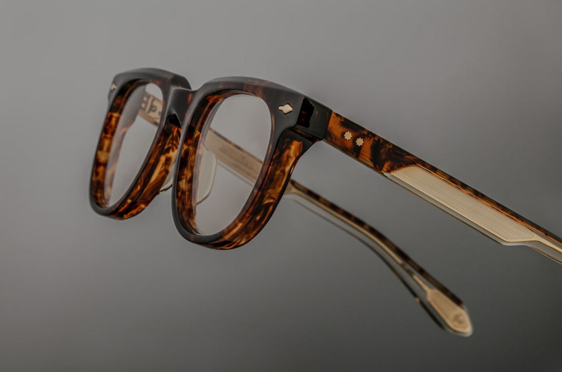 Optical Frame Model Stahler in Color Argyle with Superlight Brown lenses from Jacques Marie Mage