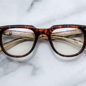 Optical Frame Model Stahler in Color Argyle with Superlight Brown lenses from Jacques Marie Mage