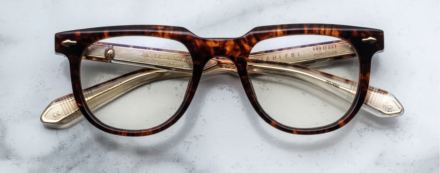 Optical Frame Model Stahler in Color Argyle with Superlight Brown lenses from Jacques Marie Mage