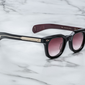 Sunglasses model Vendome Epoxy in color Charlet with Burgundy Gradient lenses from Jacques Marie Mage