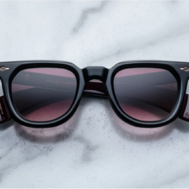 Sunglasses model Vendome Epoxy in color Charlet with Burgundy Gradient lenses from Jacques Marie Mage