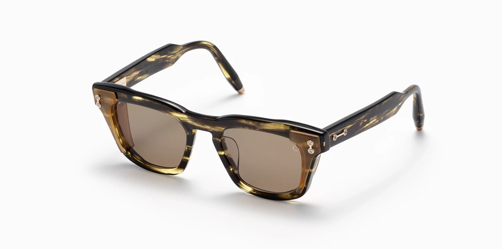 Sunglasses Model Ara in Color Dark Tortoise with Brown lenses from Akoni