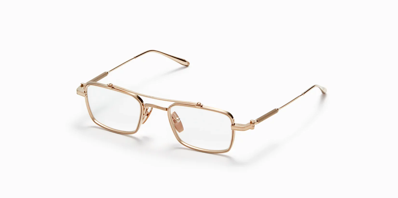 Optical Frame Model Cassini in Light Brushed Gold from Akoni