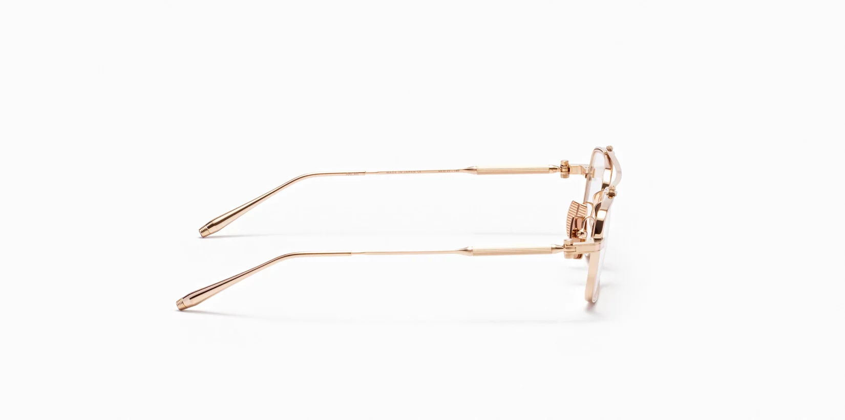 Optical Frame Model Cassini in Light Brushed Gold from Akoni