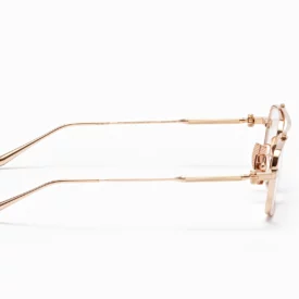 Optical Frame Model Cassini in Light Brushed Gold from Akoni