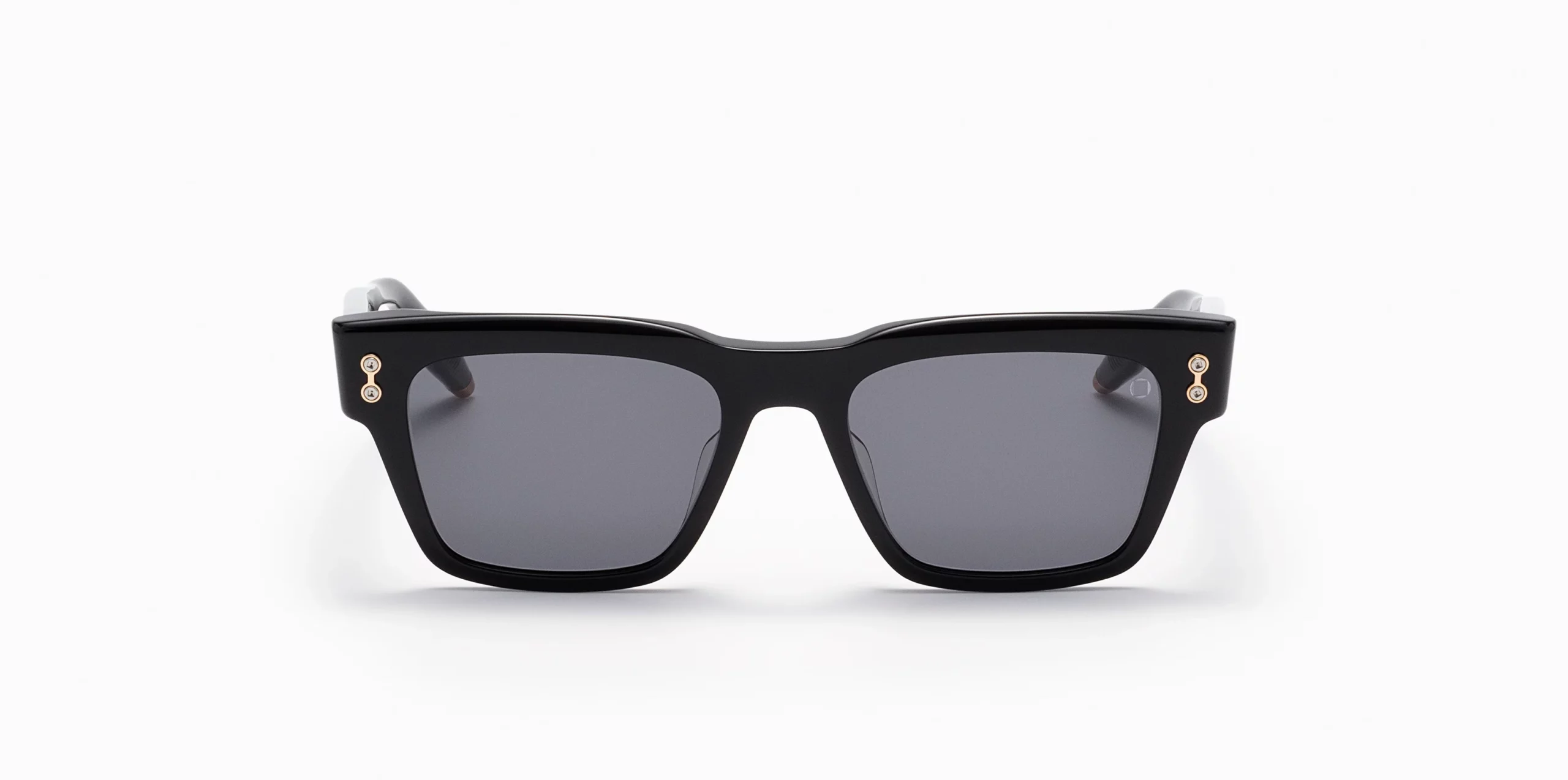 Sunglasses Model Columba in Color Black with Dark Grey lenses from Akoni