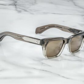 Sunglasses Model molino in Color Smoke fade with Dark Olive lenses from Jacques Marie Mage