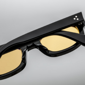 Sunglasses Model Whiskeyclone in Color Electric with Electric Yellow lenses from Jacques Marie Mage