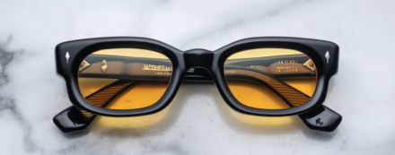 Sunglasses Model Whiskeyclone in Color Electric with Electric Yellow lenses from Jacques Marie Mage