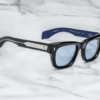 Sunglasses Model Dealan 53 in Color Seine with Cerulean CR39 lenses from Jacques Marie Mage