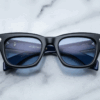 Sunglasses Model Dealan 53 in Color Seine with Cerulean CR39 lenses from Jacques Marie Mage