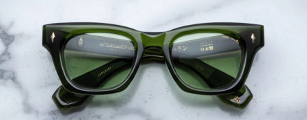 Sunglasses Model Dealan Decade Collection in Color Rover with Midori lenses from Jacques Marie Mage