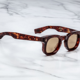 Sunglasses Model Devaux Decade Collection in Color Breccia with Brown Honey lenses from Jacques Marie Mage