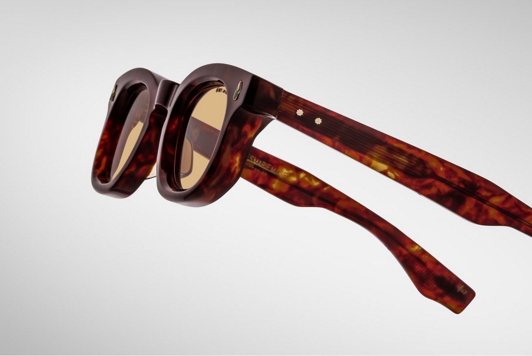 Sunglasses Model Devaux Decade Collection in Color Breccia with Brown Honey lenses from Jacques Marie Mage