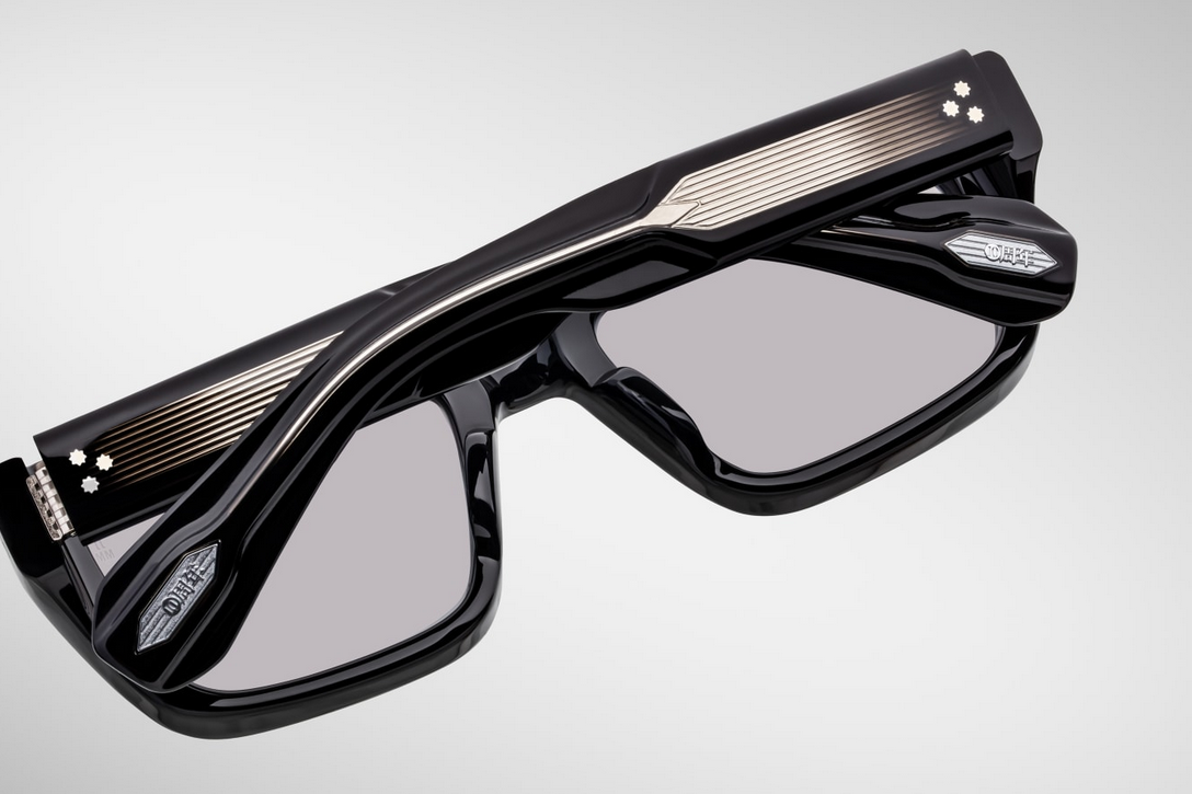 Sunglasses Model Walker Decade Collection in Color Decade with Grey Gradient Polarized Lenses from Jacques Marie Mage