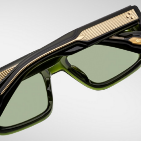 Sunglasses Model Walker Decade Collection in Color Rover with Midori Lenses from Jacques Marie Mage