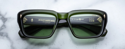 Sunglasses Model Walker Decade Collection in Color Rover with Midori Lenses from Jacques Marie Mage