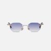 Sunglasses Model Curtis in Color C422 with Dark Blue Gradient lenses from John Dalia