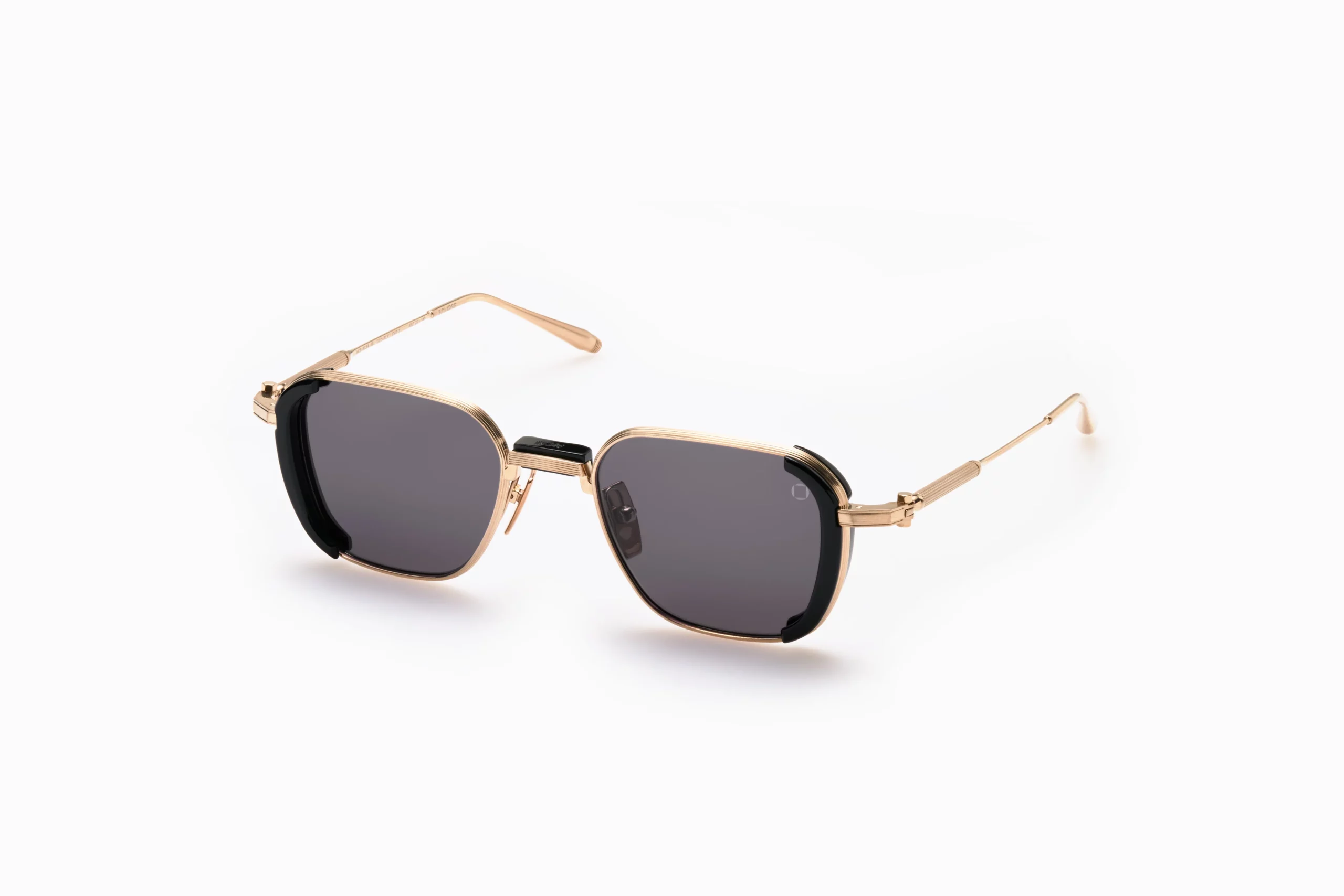 Sunglasses Model Eclipse in color Black with Dark grey lenses from Akoni