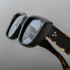 Sunglasses Model Corniche in Color Noir with Cerulean CR39 lenses from Jacques Marie Mage