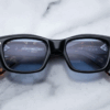 Sunglasses Model Corniche in Color Noir with Cerulean CR39 lenses from Jacques Marie Mage
