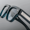 Sunglasses Model Fellini in Color Indigo with Denim Gradient lenses from Jacques Marie Mage