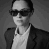 Sunglasses Model Fellini in Color Indigo with Denim Gradient lenses from Jacques Marie Mage